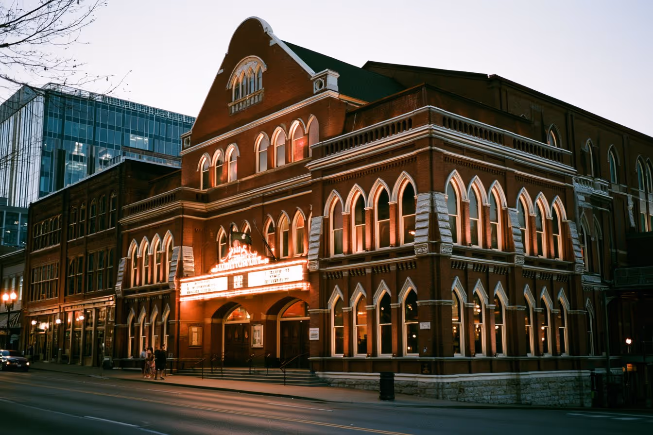Nashville: Ryman Auditorium Self-Guided Tour