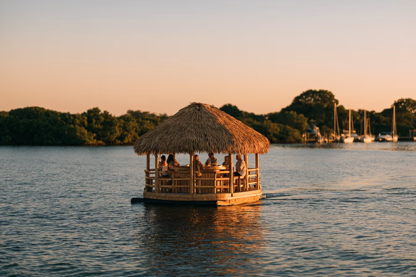 Pensacola Beach: Tiki Bar Cruise on Santa Rosa Sound