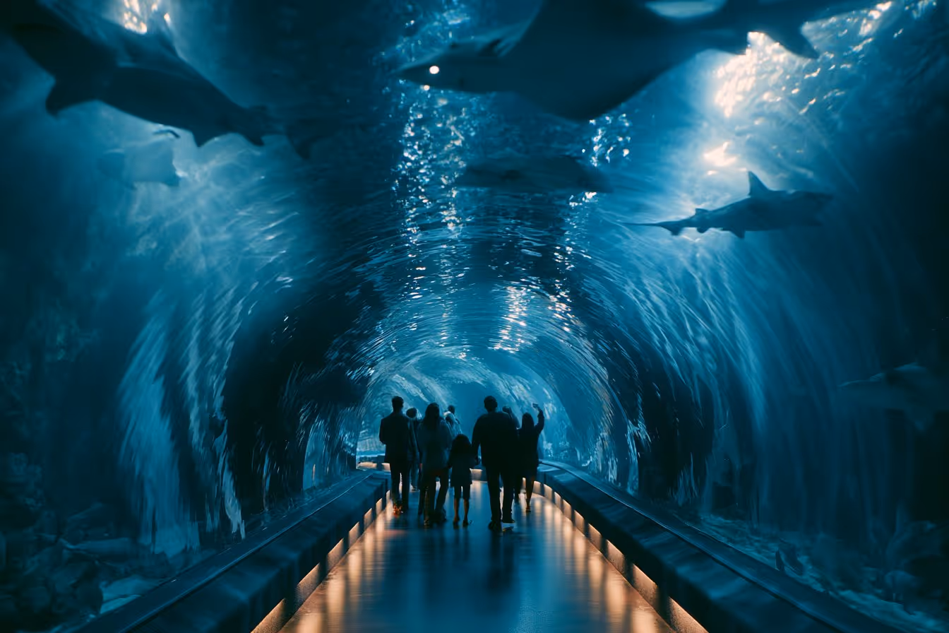 Gatlinburg: Ripley's Aquarium of the Smokies Combo Ticket