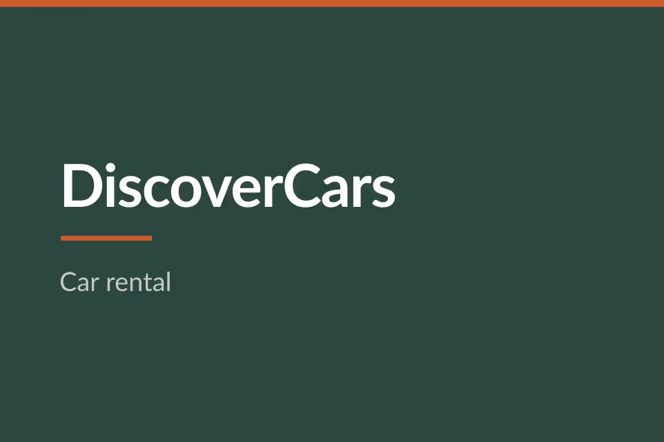 Car rental in Fukuoka (DiscoverCars)