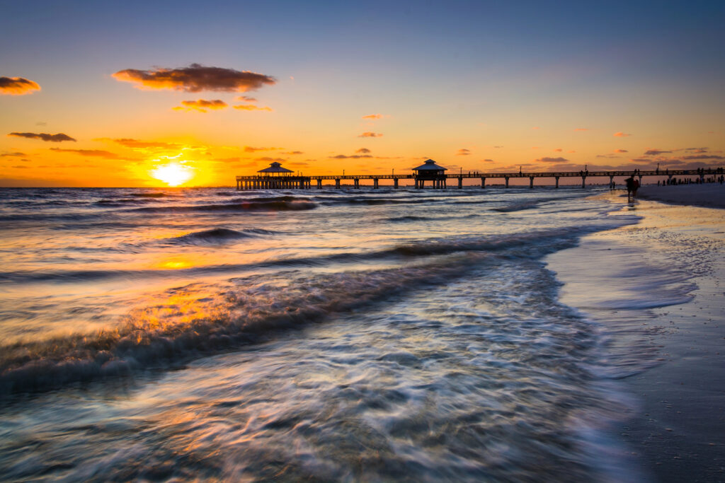 Fort Myers Beach. Fort Myers, Florida, USA.