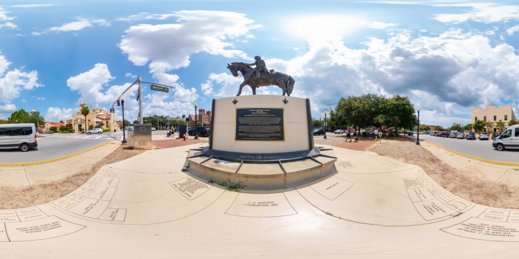 General Bernardo Galvez statue - Pensaola, Florida