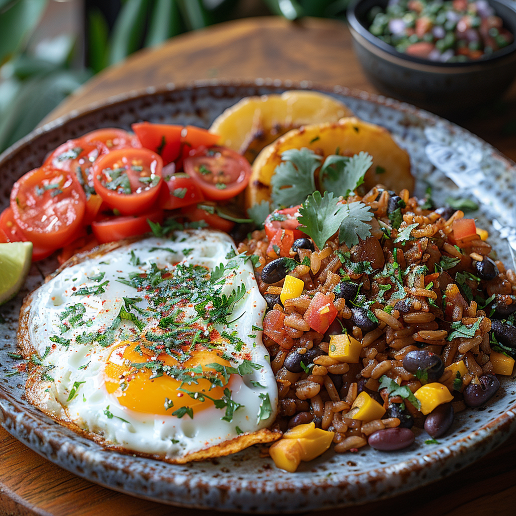 Gallo Pinto, the champions' breakfast